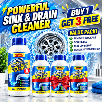 Powerful Sink & Drain Cleaner - Buy 1 Get 3 Free