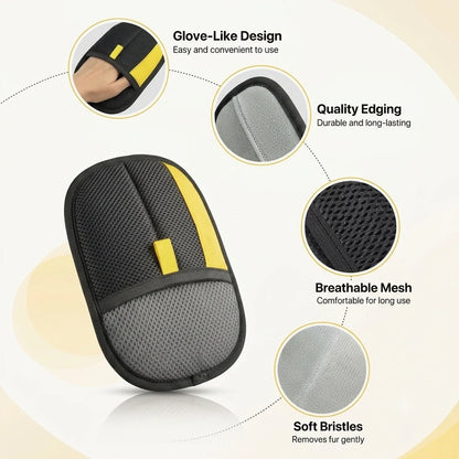 Pet Hair Removal Glove for Cats & Dogs